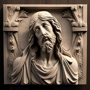 3D model st jesus (STL)